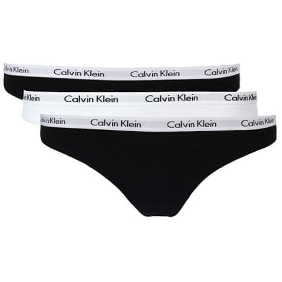 Calvin Klein 3 PAKET - ženske bikini spodnjice Bikini QD3588E