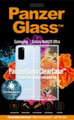 PanzerGlass Clear Case zaščitno steklo za Samsung Galaxy Note 20 Utra, kaljeno, črno