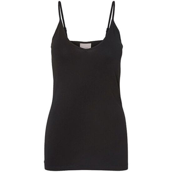 Vero Moda Ženska majica brez VMMAXI MY SOFT 10152911 Black