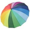 Doppler Ženski palčni dežnik Hit Golf Rainbow