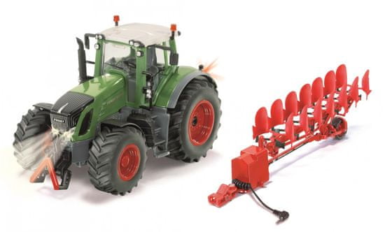 SIKU model Traktor Fendt 939 Control, omejena izdaja + obračalni plug, 1:32