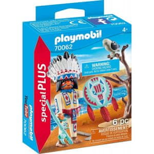  Playmobil indijanec poglavar (70062)