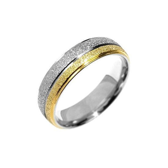 Silvego Poročni jekleni prstan Flers RRC0365