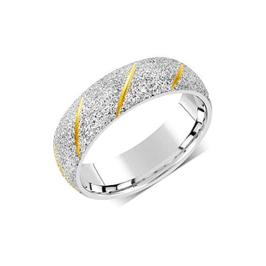 Silvego Poročni prstan za moške in ženske iz jekla RRC22799