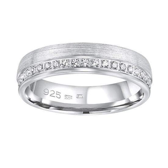 Silvego Poročni srebrni prstan Paradise za ženske QRGN23W