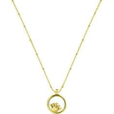 Morellato Pozlačena ogrlica z elementom Scrigno D`Amore SAMB35 (veriga, obesek)