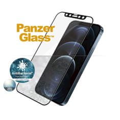 PanzerGlass zaščitno steklo za iPhone 12 Pro Max, CF Anti Glare, kaljeno, črno