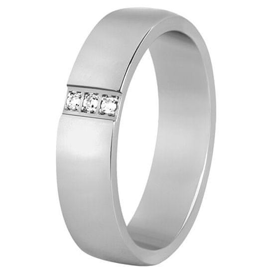 Beneto Ženski poročni prstan iz jekla SPD01