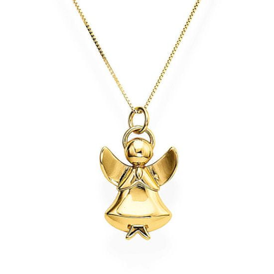 Amen Izvirna srebrna ogrlica Angels A1G (verižica, obesek)