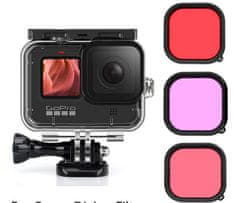 GoSport Komplet barvnih filtrov z vodoodpornim ohišjem za GoPro Hero 12/11/10/9