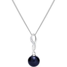 Preciosa Skrivnostna srebrna ogrlica s pravim biserom Vanua 5304 20