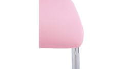 Danish Style Jedilni stoli Aber (SET 4), roza