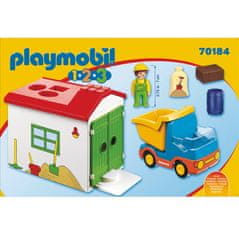 Playmobil smetarski tovornjak s smetmi (70184)