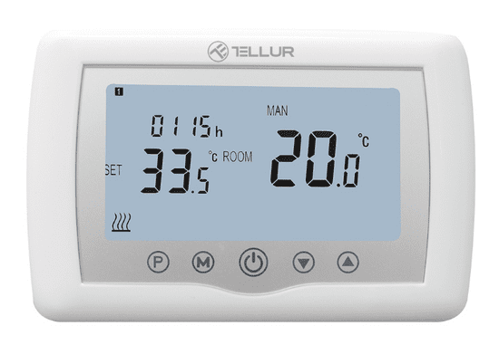 Tellur TLL331151 Wi-Fi termostat za centralno, bel