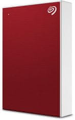 Seagate One Touch zunanji trdi disk, 5 TB, rdeč