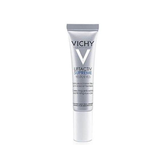 Vichy Integralni okrepitev zdravljenje gube na območju oči Liftactiv Supreme (Correcting Anti-Wrinkle and