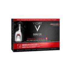 Vichy Večnamensko zdravljenje proti izpadanju las za moške Dercos Clinical 5 21 x 6ml