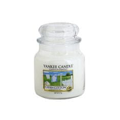 Yankee Candle Dišeča sveča Classic srednje Clean Cotton 411 g