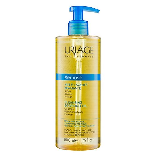 Uriage (Cleasing Soothing Oil) Xémose (Cleasing Soothing Oil) obraz in telo