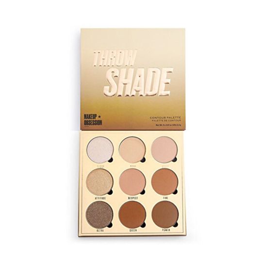 Makeup Obsession Odtenek Shape Obsession Throw Shade (Contour Palette) 9 x 2,2 g