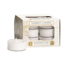 Yankee Candle Aromatične čajne sveče Poročni dan 12 x 9,8 g