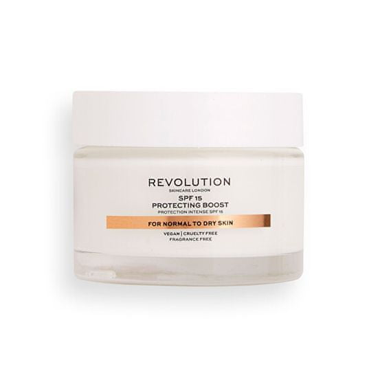 Revolution Skincare Dnevna krema normalno do suho SPF Skin 15 ( Moisture Cream SPF15 Normal to Dry Skin) 50 ml