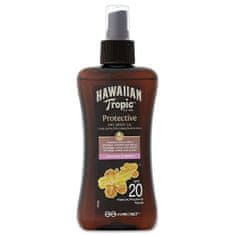 Hawaiian Tropic Suho strojenje olje z razpršilom SPF 20 Protective (Dry Spray Oil) 200 ml