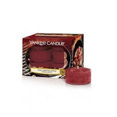 Yankee Candle Aromatične čajne sveče Crisp Campfire Jabolka 12 x 9,8 g