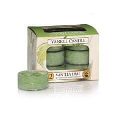 Yankee Candle Aromatične čajne svečke Vanilija Lime 12 x 9,8 g