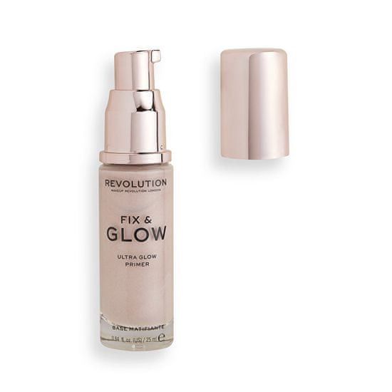 Makeup Revolution Podlaga za ličenje Fix & Glow ( Ultra Glow Primer) 25 ml