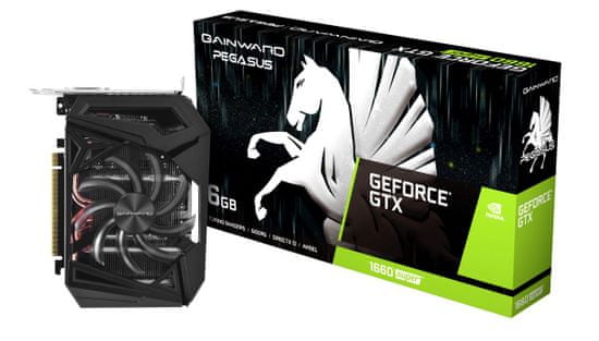 Gainward GeForce GTX 1660 SUPER Pegasus grafična kartica, 6 GB GDDR6