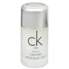 Calvin Klein CK One - trdi dezodorant 75 ml