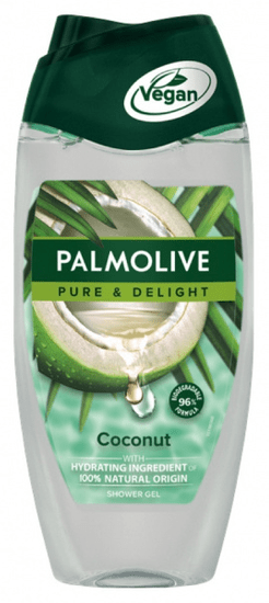 Palmolive Pure & Delight gel za prhanje, Coconut, 250 ml