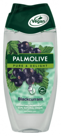 Palmolive Pure & Delight gel za prhanje, Black Currant, 250 ml