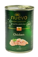 Nuevo Dog Adult Chicken Cons. 400g