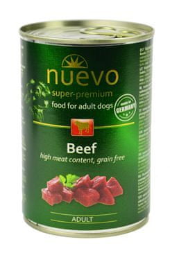 Nuevo pes Adult govedina konz. 400g