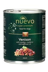 Nuevo pes Adult Venison meni konz. 800g