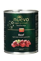 Nuevo Dog Adult Beef Cons. 800g