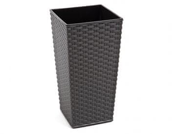 eoshop Pokrov za cvetlični lonec FINEZIA RATAN plastike 40x40x75cm