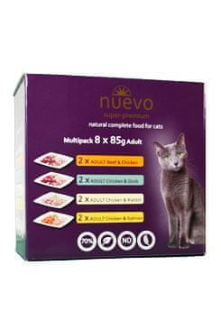 Nuevo mačji žepek za odrasle Multipack 8x85g