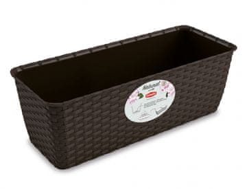 Stefanplast Naravni samopreskrbni plastični zaboj 30x13x11cm