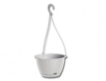 eoshop Viseči plastični sadilnik RATOLLA ROUND W d24x16cm