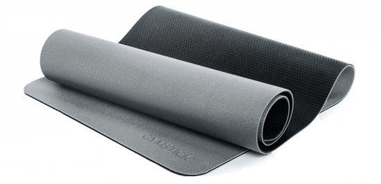 Gymstick Pro joga blazina, mat sivo-črna