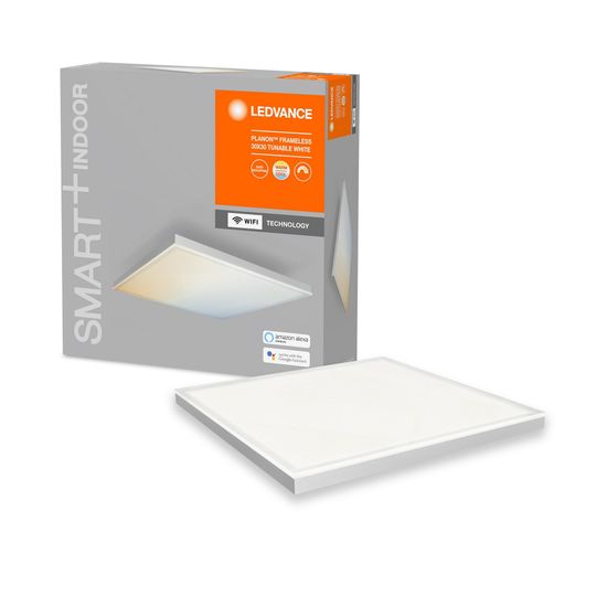 LEDVANCE Smart+ Planon Frameless Square svetilka WIFI TW 300 x 300 - Odprta embalaža
