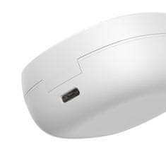 BASEUS Encok WM01 Plus TWS brezžične slušalke, belo