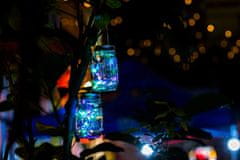 Bezdoteku LEDSolar sončna visi božič steklo z verigo večbarvni 1 kom, iPRO, 1W, večbarvni