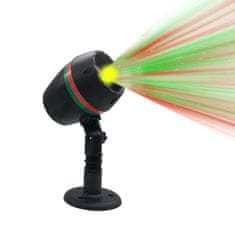Bezdoteku ICE božič laser rdeča zelena projektor RG, iPRO, 5W, rdeča zelena