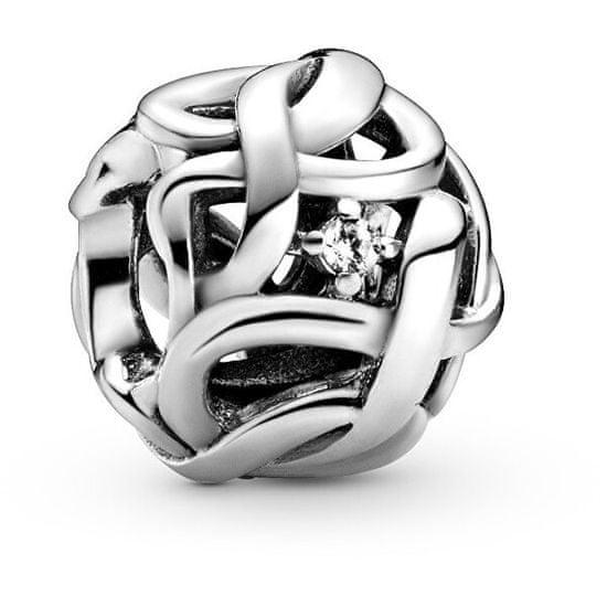 Pandora Srebrna perla Prepletena neskončnost 798824C01