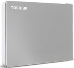 Toshiba Canvio Flex zunanji trdi disk, 1 TB, USB 3.2 Gen 1, srebrn