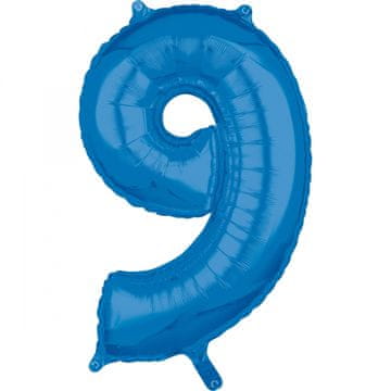 Amscan Folija balon 26 moder številka 9 1 kos.